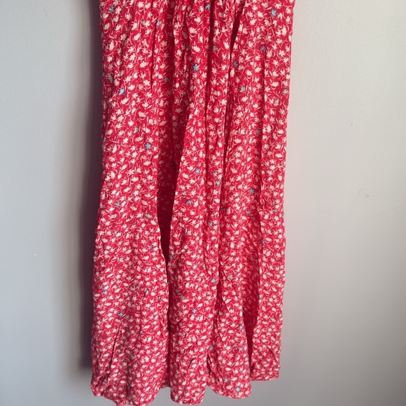 Free People in Full Bloom Dress, Red Combo XS - Picture 8 of 12
